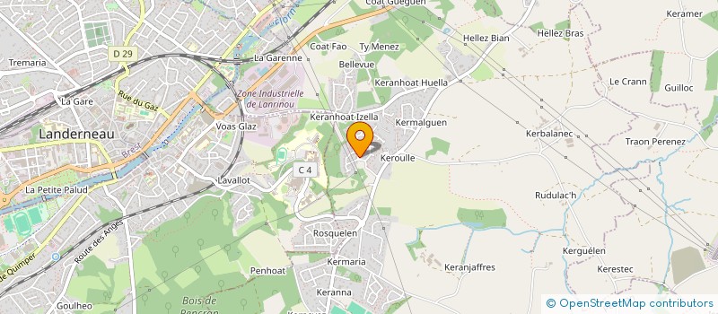 localisation de l'entreprise BUSINESS ET  MANAGING PARTNER  PENCRAN