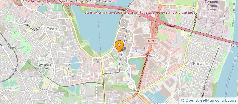 localisation de l'entreprise BUSINESS EXCELLENCE 360 FRANCE  BORDEAUX