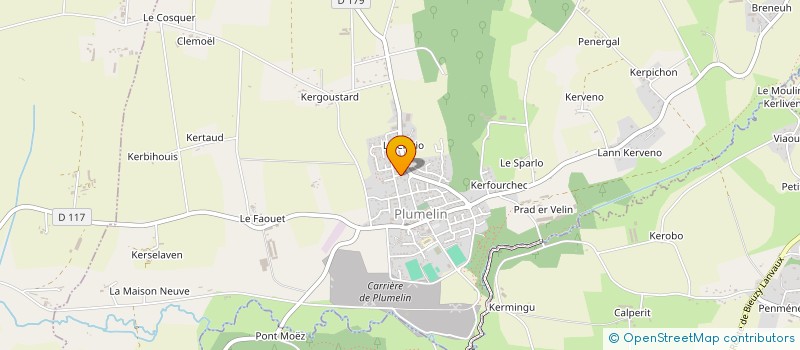 localisation de l'entreprise BUSINESS FAMILY 3L  PLUMELIN