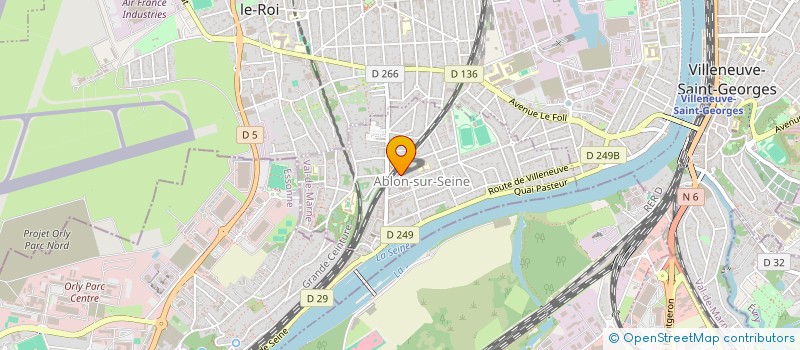 localisation de l'entreprise BUSINESS FAMILY  ABLON-SUR-SEINE