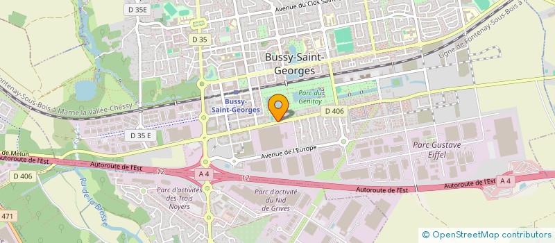 localisation de l'entreprise BUSINESS FOR SUCCESS à BUSSY-SAINT-GEORGES