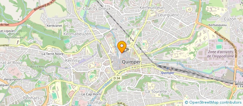 localisation de l'entreprise BUSINESS HOME à QUIMPER