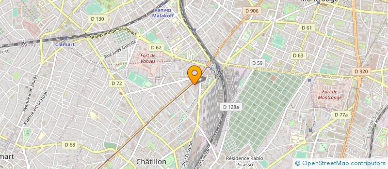 localisation de l'entreprise BUSINESS-IMPLICITS à VANVES