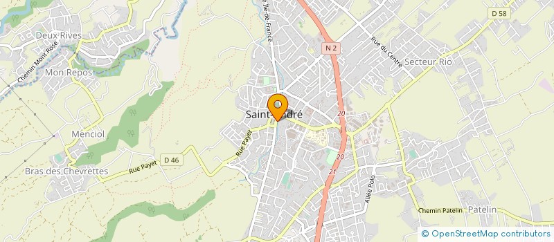 localisation de l'entreprise BUSINESS IMPORT à SAINT-ANDRE