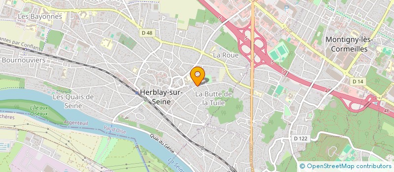 localisation de l'entreprise BUSINESS IN ENGLISH  HERBLAY-SUR-SEINE