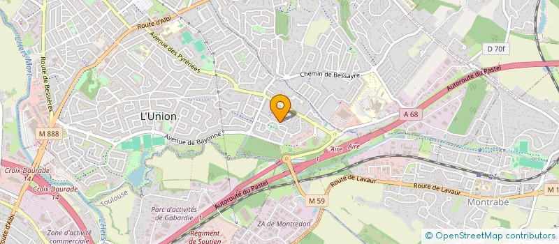 localisation de l'entreprise BUSINESS INTELLIGENCE & ANALYTIC SOLUTIONS à L'UNION