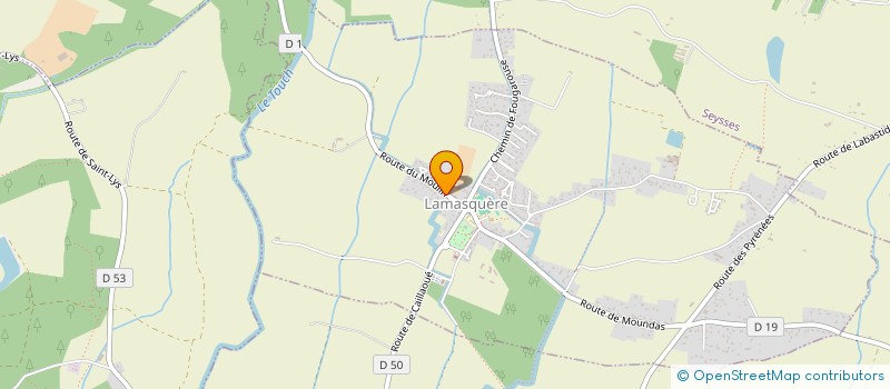 localisation de l'entreprise BUSINESS INTELLIGENCE GESTION CONSEIL  LAMASQUERE