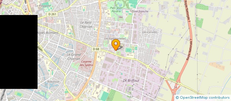 localisation de l'entreprise BUSINESS INTELLIGENCE GROUP à VALENCE