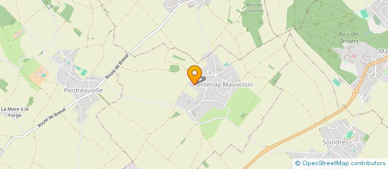 localisation de l'entreprise BUSINESS INTERNATIONAL COMPANY  FONTENAY-MAUVOISIN