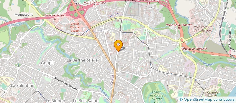 localisation de l'entreprise BUSINESS KOSO ESPERANCE à NANTES