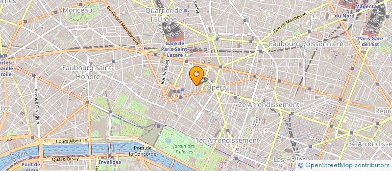 localisation de l'entreprise BUSINESS MADAME MEDIAS  PARIS