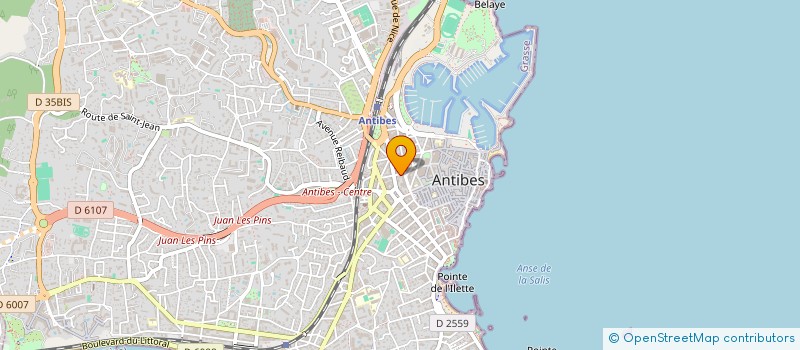 localisation de l'entreprise BUSINESS MANAGEMENT CONSULTING à ANTIBES