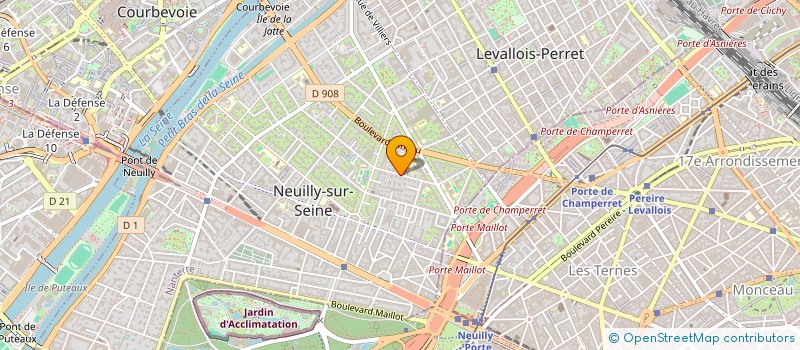 localisation de l'entreprise BUSINESS MANAGEMENT ORGANISATION INTERNATIONAL à NEUILLY-SUR-SEINE
