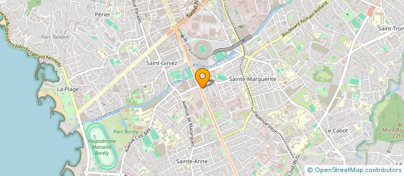 localisation de l'entreprise BUSINESS MOUCHET FAMILY  MARSEILLE