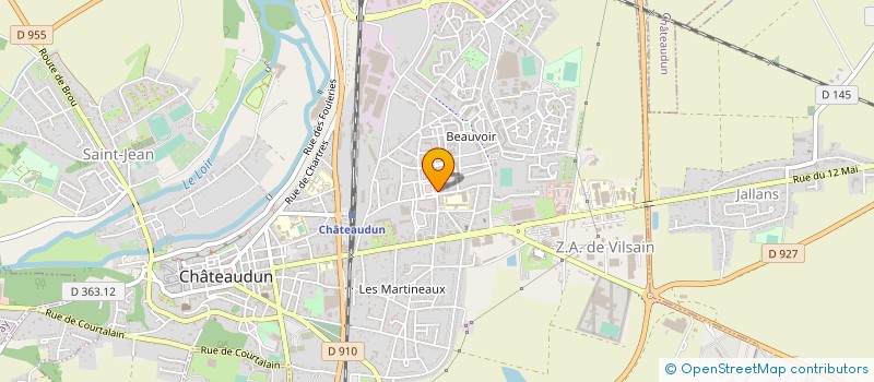 localisation de l'entreprise BUSINESS MULTI SERVICE 28 à CHATEAUDUN