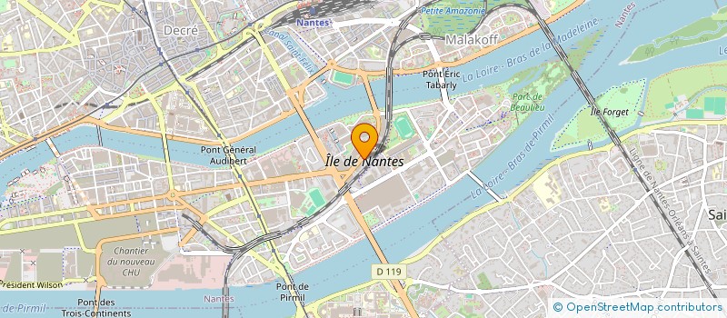 localisation de l'entreprise BUSINESS NATION INC à NANTES