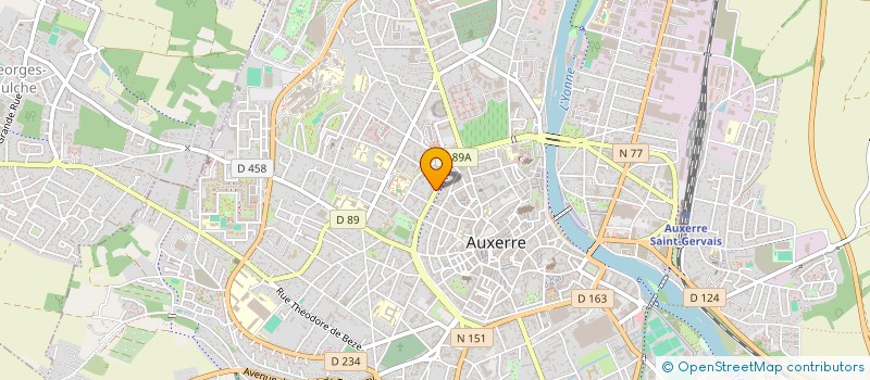 localisation de l'entreprise BUSINESS NETWORK CORPORATION  AUXERRE