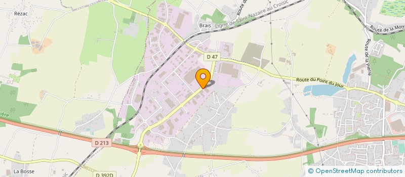 localisation de l'entreprise BUSINESS NETWORKING FRANCE  SAINT-NAZAIRE