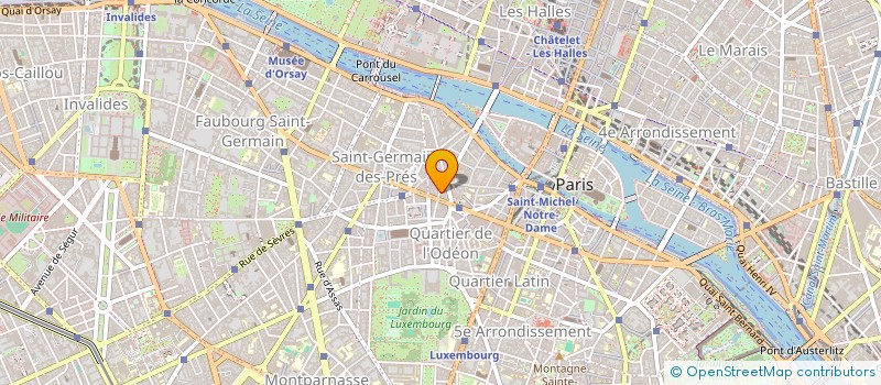 localisation de l'entreprise BUSINESS PARTNER  PARIS