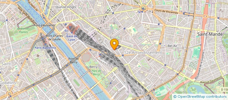 localisation de l'entreprise BUSINESS PARTNER  PARIS