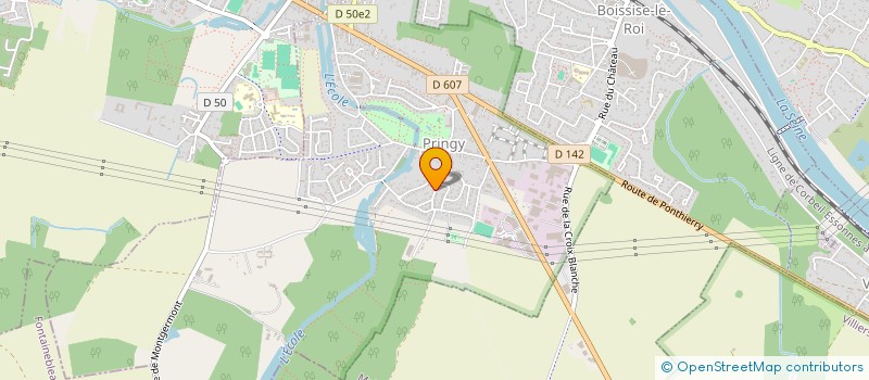 localisation de l'entreprise BUSINESS PARTNERS  PRINGY