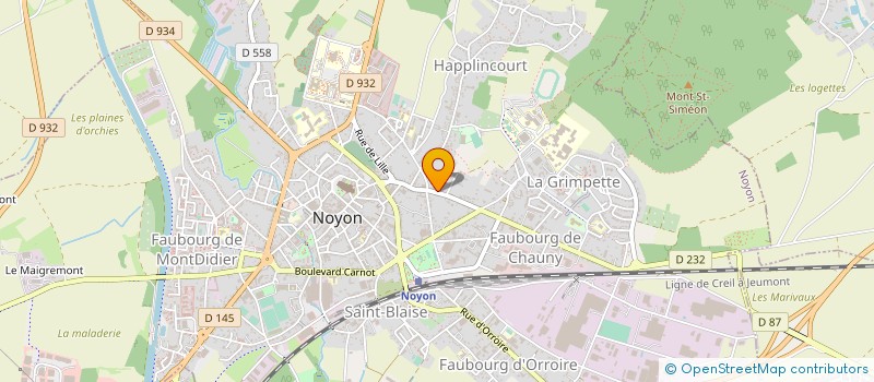 localisation de l'entreprise BUSINESS PLAN RENOVATION à NOYON