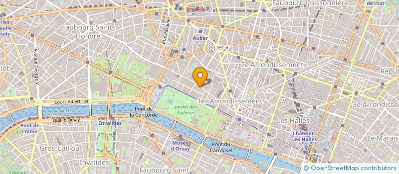 localisation de l'entreprise BUSINESS PRESSE à PARIS