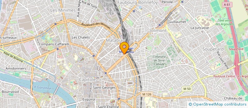 localisation de l'entreprise BUSINESS PRO à TOULOUSE