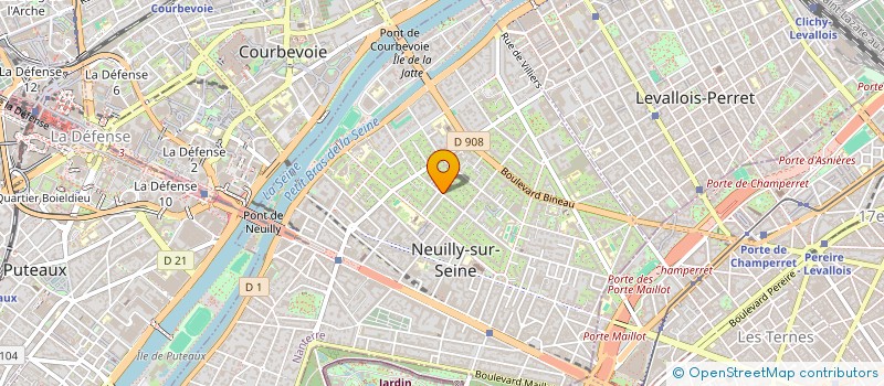 localisation de l'entreprise BUSINESS PROCESS ORGANISATION à NEUILLY-SUR-SEINE