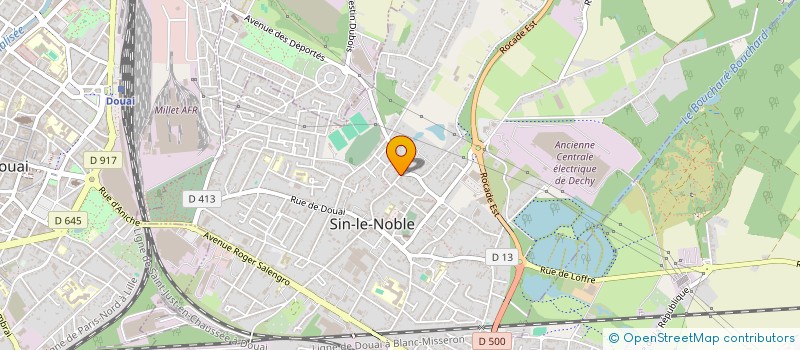 localisation de l'entreprise BUSINESS PROJECT CONSULTING à SIN-LE-NOBLE