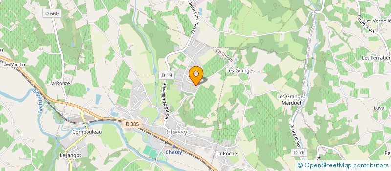 localisation de l'entreprise BUSINESS PROTECT CONSEILS  CHESSY