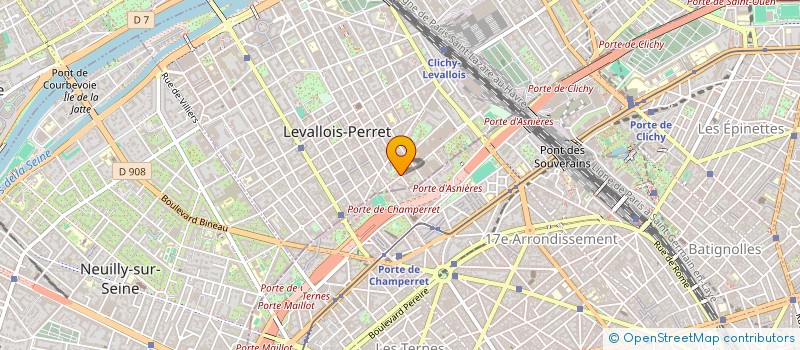 localisation de l'entreprise BUSINESS RELAX à LEVALLOIS-PERRET