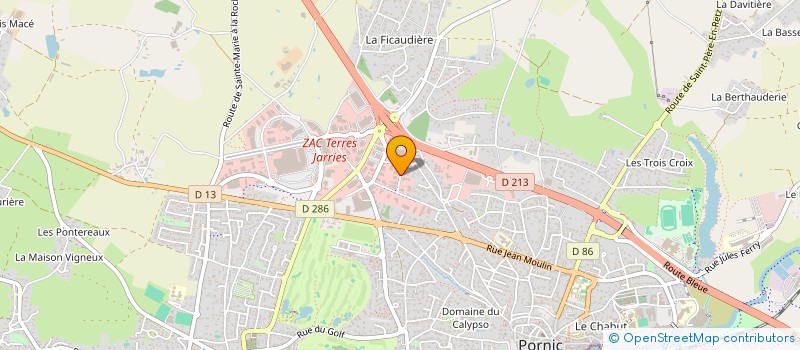 localisation de l'entreprise BUSINESS SEB VALLEE  PORNIC