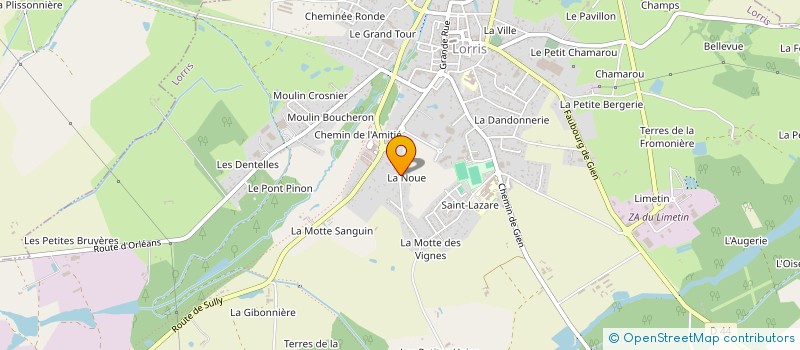 localisation de l'entreprise BUSINESS SECRETARIAT SERVICES à LORRIS
