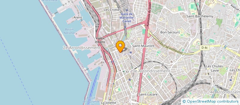 localisation de l'entreprise BUSINESS SERVICE à MARSEILLE