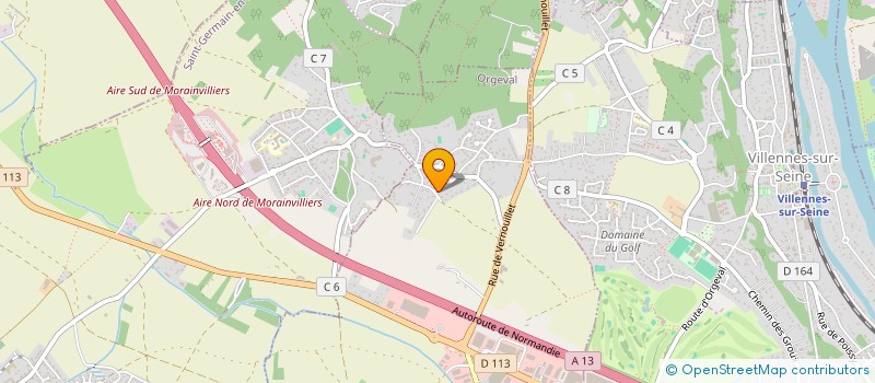 localisation de l'entreprise BUSINESS SERVICE FRANCE  HOUDAN