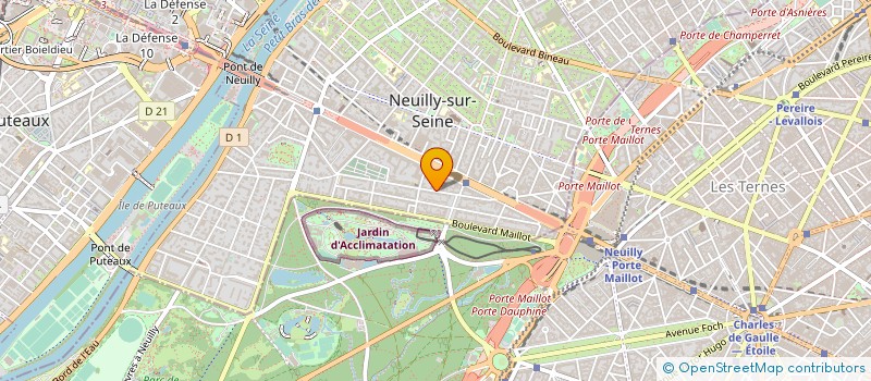 localisation de l'entreprise BUSINESS SPEAKING à NEUILLY-SUR-SEINE