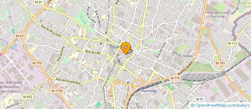 localisation de l'entreprise BUSINESS SUPPORT FRANCE à TOURCOING