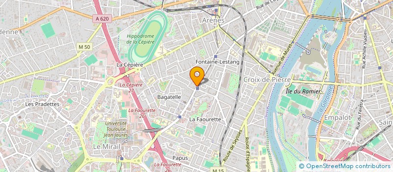 localisation de l'entreprise BUSINESS TEAM A2C JUICY  TOULOUSE