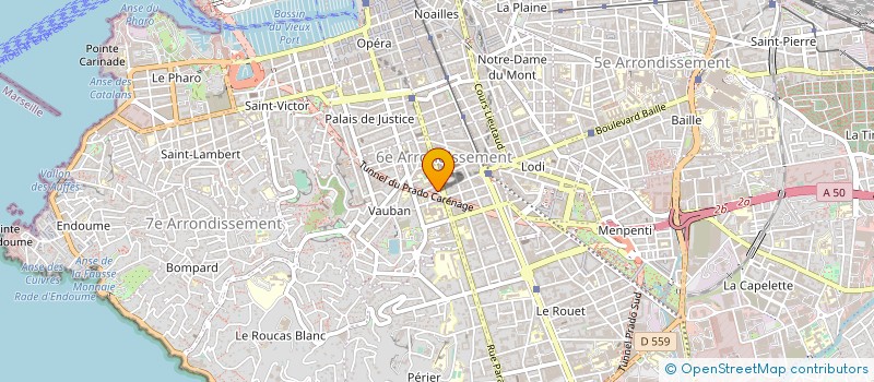 localisation de l'entreprise BUSINESS TECH à MARSEILLE