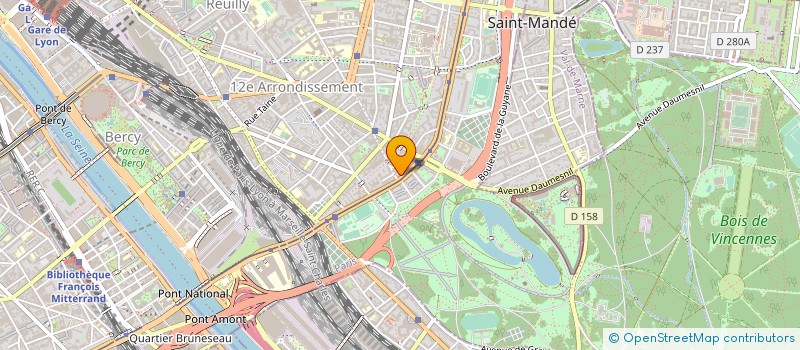 localisation de l'entreprise BUSINESS TELECOMMUNICATIONS SERVICES  PARIS