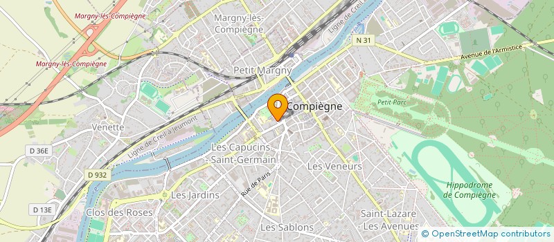 localisation de l'entreprise BUSINESS TRANS à COMPIEGNE