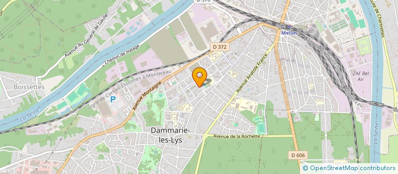 localisation de l'entreprise BUSINESS TRANSPORT à DAMMARIE-LES-LYS