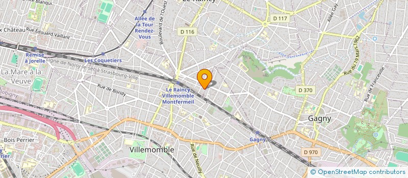 localisation de l'entreprise BUSINESS VAN  PARIS