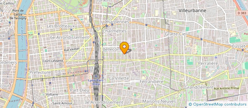 localisation de l'entreprise BUSINESS WEB à LYON