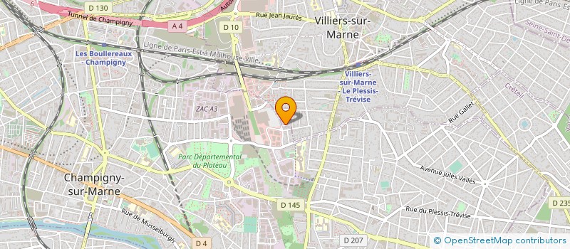 localisation de l'entreprise BUSINESS3C à VILLIERS SUR MARNE