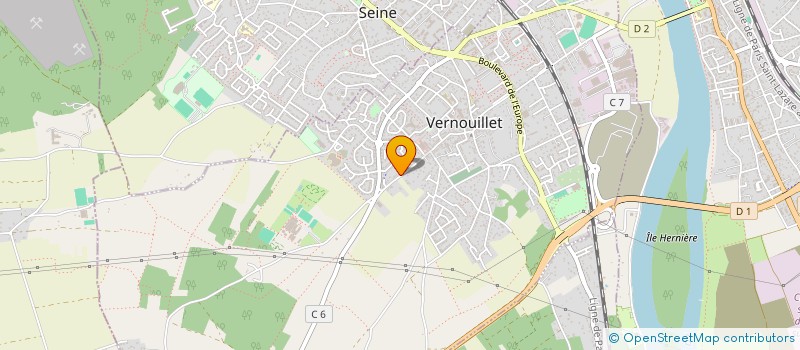 localisation de l'entreprise BUSINESSPERF à VERNOUILLET