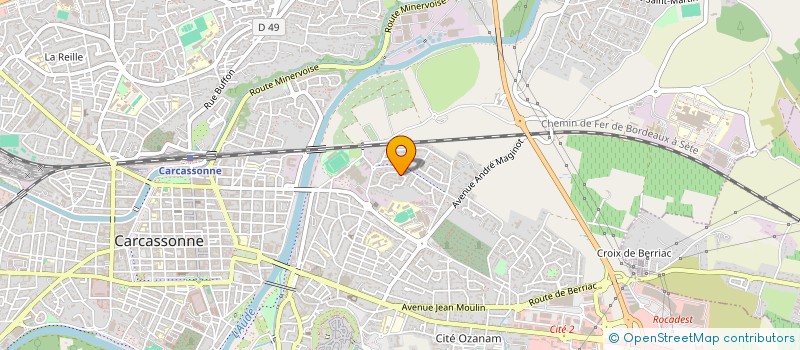localisation de l'entreprise BUSINESSVARSOVIE à CARCASSONNE