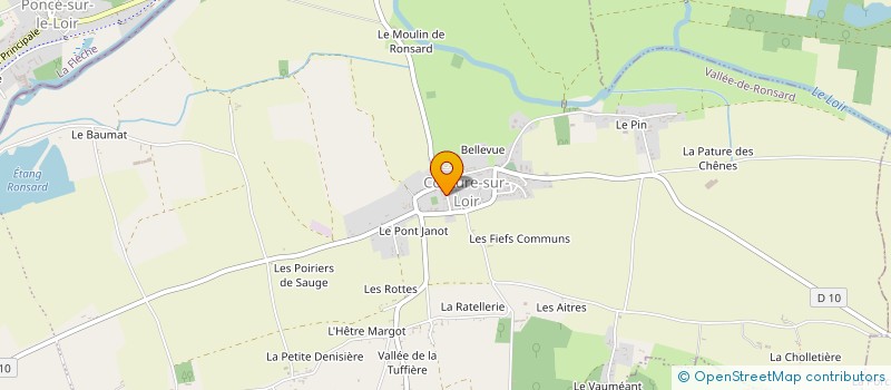 localisation de l'entreprise BUSINFO à LES HAYES