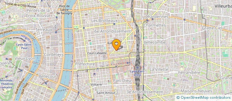 localisation de l'entreprise BUSNEL PUB  LYON